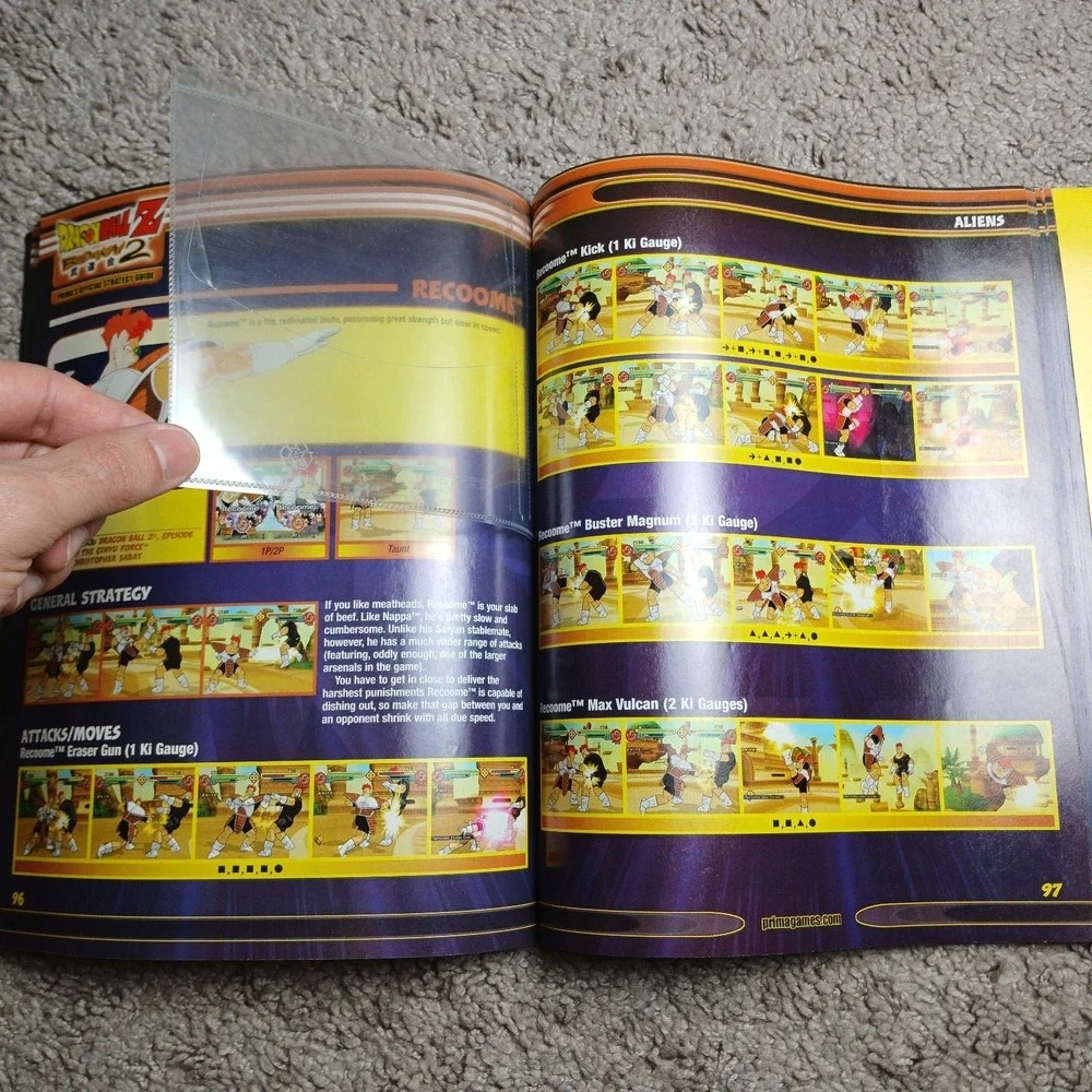 Dragon ball Z Budokai 2: Prima's Official Game‎ Strategy Guide No DVD -TA